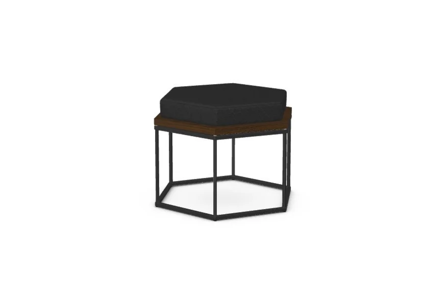 Nordic Customizable Zuma Coffee Table with Ottoman by Amisco at Esprit Decor Home Furnishings